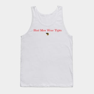 Real Men Wear Tights Tank Top